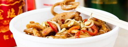 гречневая лапша с курицей терияки. Шаг 9