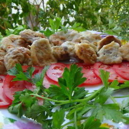 Рецепт биточков из сыроежек