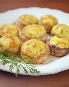 Фаршированные шампиньоны