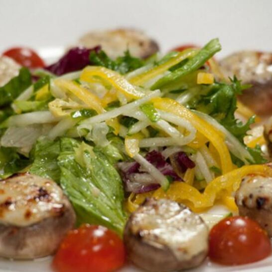 Рецепт фаршированных шляпок шампиньонов