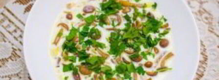 грибы лисички. Шаг 8