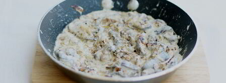 грибы в сметане. Шаг 7