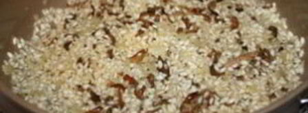 лисички, жареные с рисом. Шаг 6