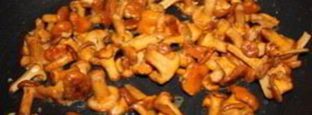 лисички, жареные с рисом. Шаг 8