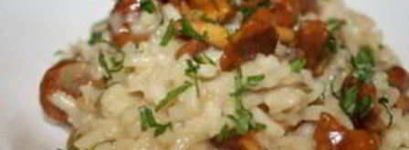 лисички, жареные с рисом. Шаг 10