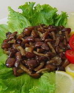 Опята жареные