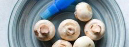 шампиньоны на углях. Шаг 3