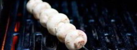 шампиньоны на углях. Шаг 5