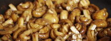 шампиньоны с бальзамическим уксусом. Шаг 4