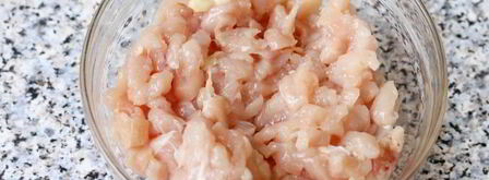 шампиньоны с курицей и сыром. Шаг 4