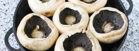 шампиньоны с курицей и сыром. Шаг 6