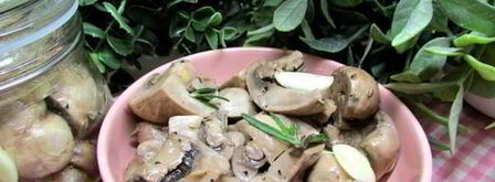 шампиньоны с розмарином и чесноком. Шаг 9