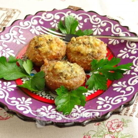 Рецепт шампиньонов, запеченных с чесноком и тимьяном