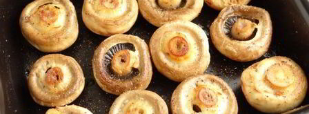 шампиньоны, запеченные с чесноком и тимьяном. Шаг 10