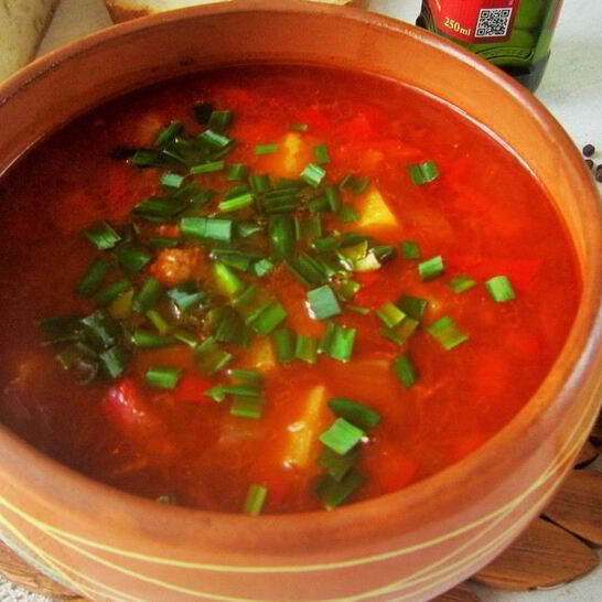 Рецепт говяжьего супа-гуляша