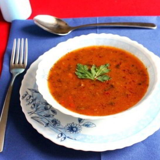 Рецепт гуляша из баранины в мультиварке