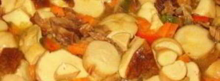 гуляш из белых грибов. Шаг 5