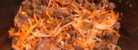 гуляш из говяжьего сердца. Шаг 6