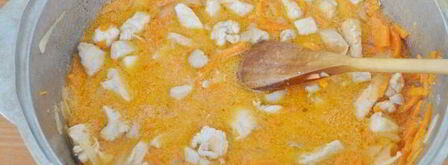 гуляш из куриной грудки. Шаг 8