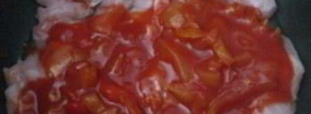 гуляш из курицы в мультиварке. Шаг 7