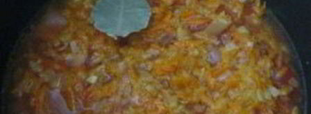 гуляш из курицы в мультиварке. Шаг 8