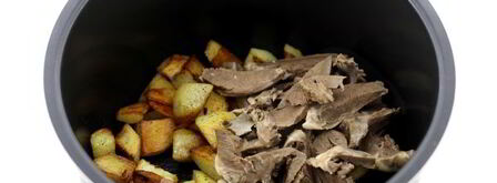 гуляш из свиного сердца. Шаг 9