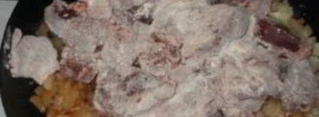 гуляш из свиной печени. Шаг 3