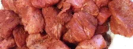 гуляш с белыми грибами. Шаг 3