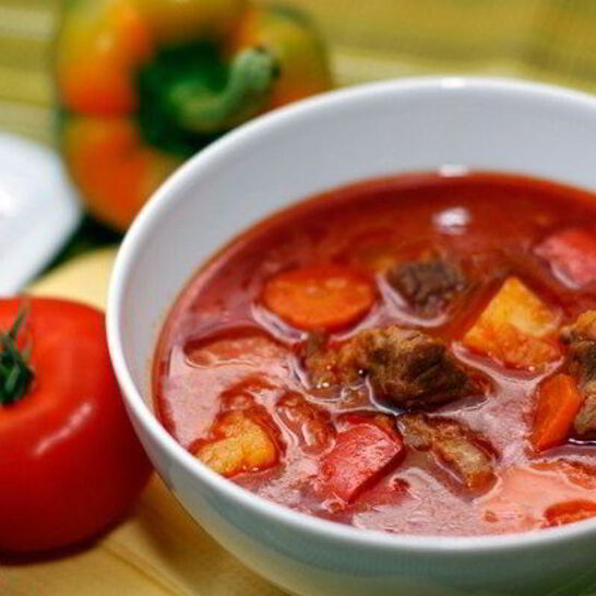 Рецепт гуляша с картофелем