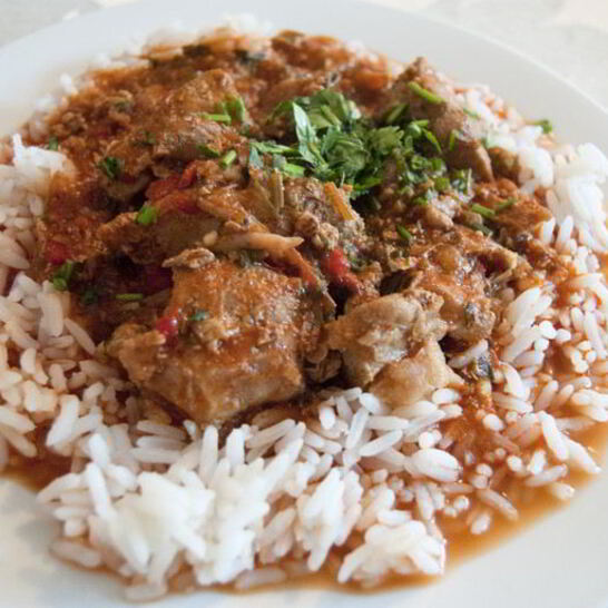 Рецепт гуляши со свининой и томатной пастой