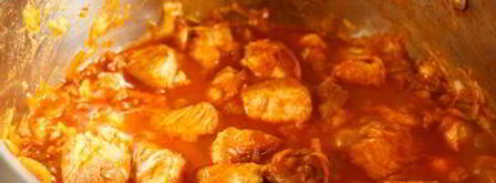 свинина, тушенная с капустой a la гуляш. Шаг 16