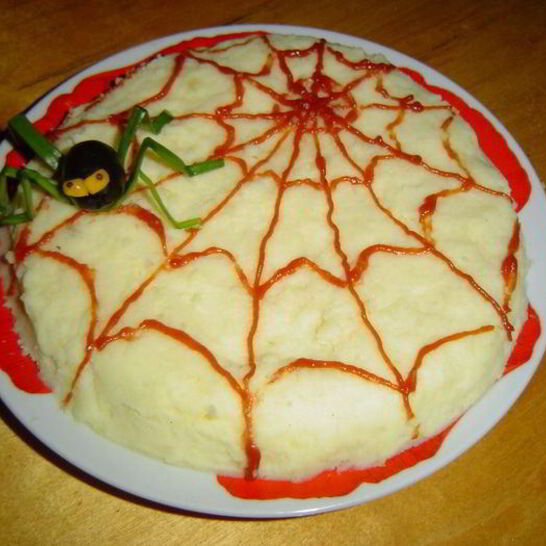 Рецепт картофельного пюре паучки