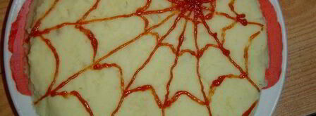 картофельное пюре паучки. Шаг 6