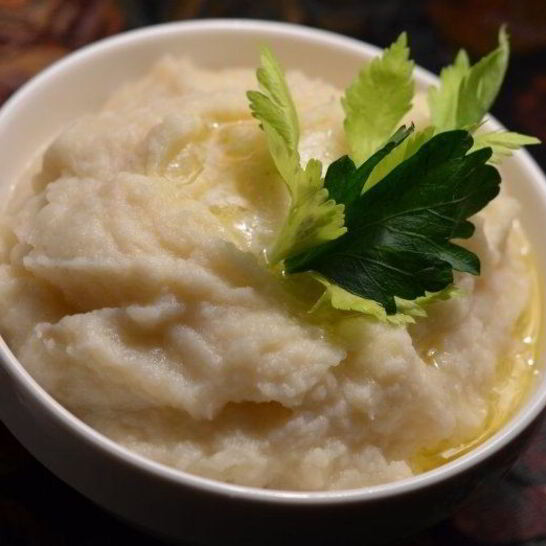 Рецепт картофельного пюре с чесноком