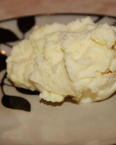 Картофельное пюре с козьим сыром