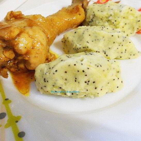 Рецепт картофельного пюре с маком