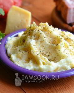 Картофельное пюре со сливками и сыром