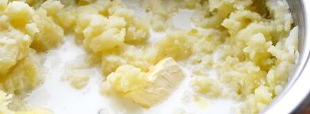 картофельное пюре со сливками и сыром. Шаг 7