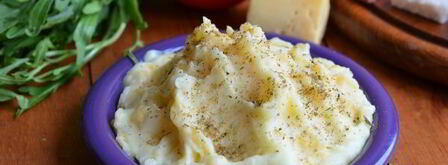 картофельное пюре со сливками и сыром. Шаг 10