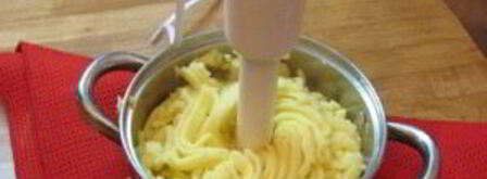 картофельное пюре в блендере. Шаг 5