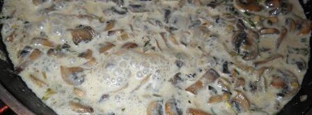 картофельные ньокки с грибной подливкой. Шаг 7