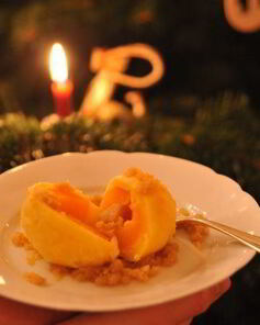 Клецки с абрикосовой серединкой Верю я, день придет