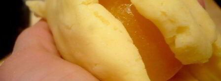 клецки с абрикосовой серединкой верю я, день придет. Шаг 8