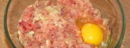 котлеты из фарша без хлеба. Шаг 4