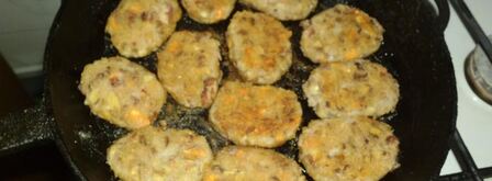 котлеты из фасоли. Шаг 11