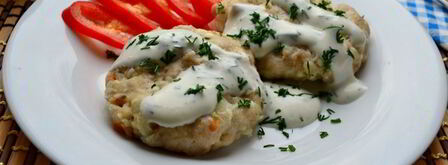 котлеты из кролика с брынзой в микроволновке. Шаг 8