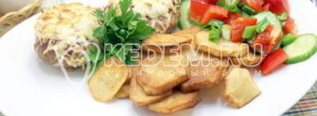 котлеты праздничные. Шаг 13