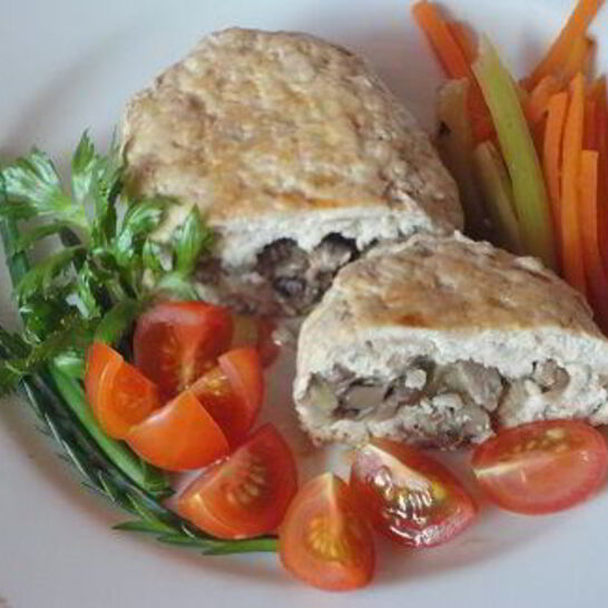 Рецепт куриных котлет с грибами