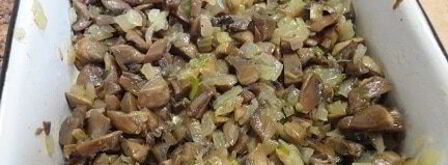 куриные котлеты с грибами. Шаг 3