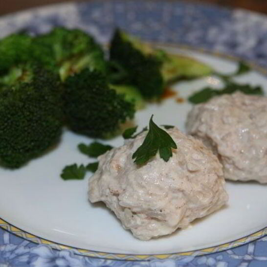 Рецепт паровых котлеток из индейки с брокколи